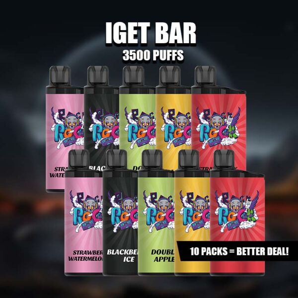 IGET Bar Pro 10000Puffs Raspberry Grape