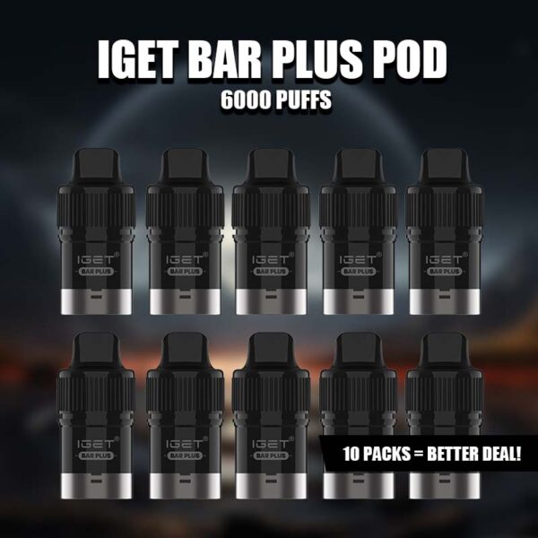 IGET Bar Plus Pod 6000Puffs Orange Lemon