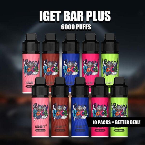 IGET Bar Plus 6000Puffs Orange Grapefruit Lemon